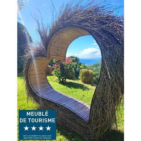 Gite 4 Etoiles, La Vieille Sucrerie St Claude Guadeloupe, Jacuzzi Spa Privatif, Vue Exceptionnelle Sur La Mer Des Caraibes Basse Terre Bagian luar foto