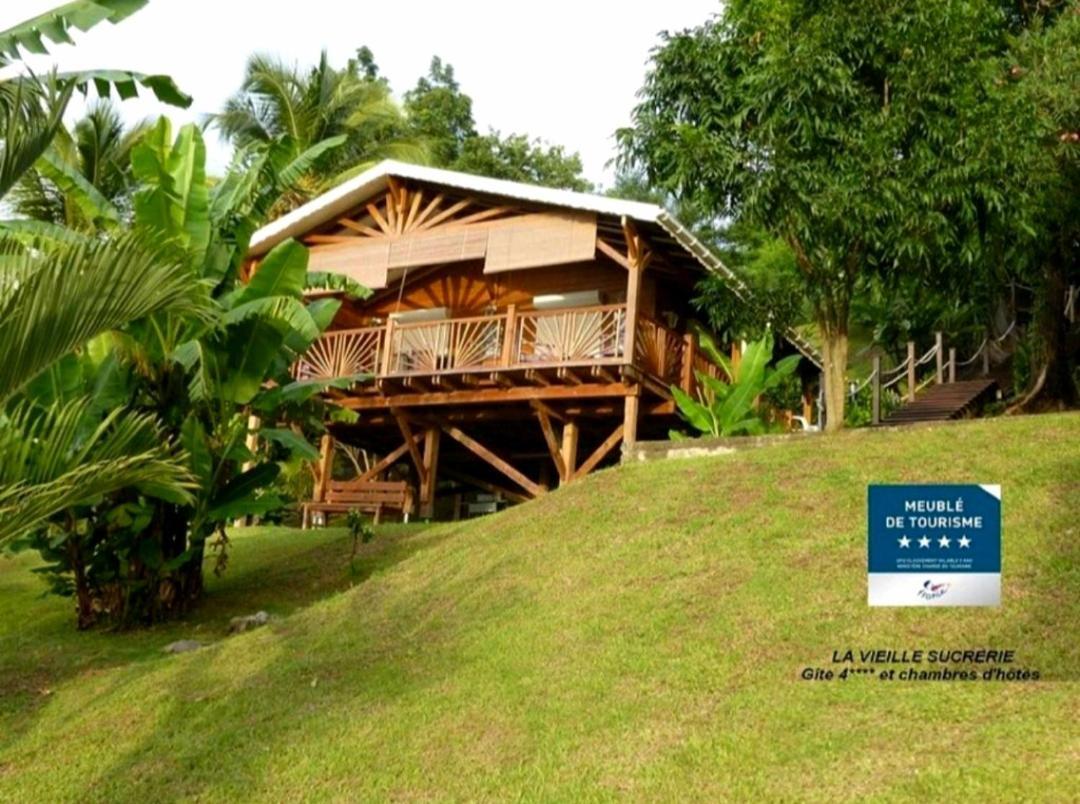 Gite 4 Etoiles, La Vieille Sucrerie St Claude Guadeloupe, Jacuzzi Spa Privatif, Vue Exceptionnelle Sur La Mer Des Caraibes Basse Terre Bagian luar foto