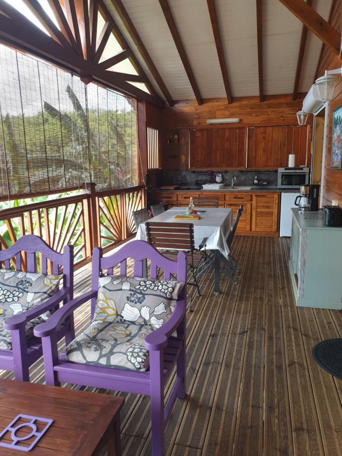 Gite 4 Etoiles, La Vieille Sucrerie St Claude Guadeloupe, Jacuzzi Spa Privatif, Vue Exceptionnelle Sur La Mer Des Caraibes Basse Terre Bagian luar foto