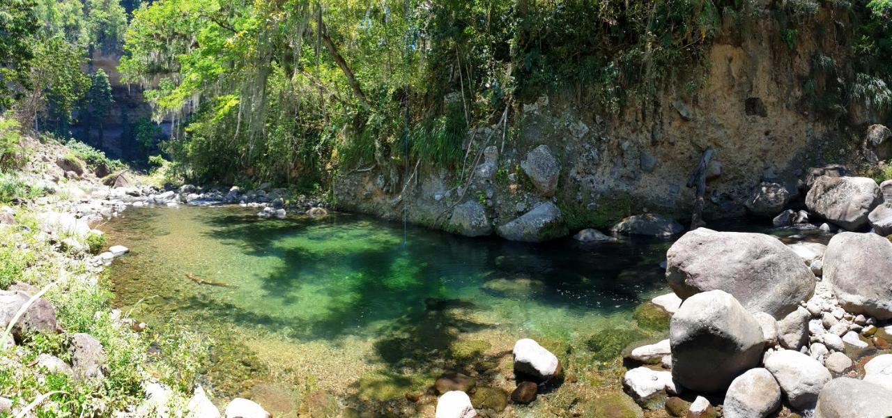 Gite 4 Etoiles, La Vieille Sucrerie St Claude Guadeloupe, Jacuzzi Spa Privatif, Vue Exceptionnelle Sur La Mer Des Caraibes Basse Terre Bagian luar foto