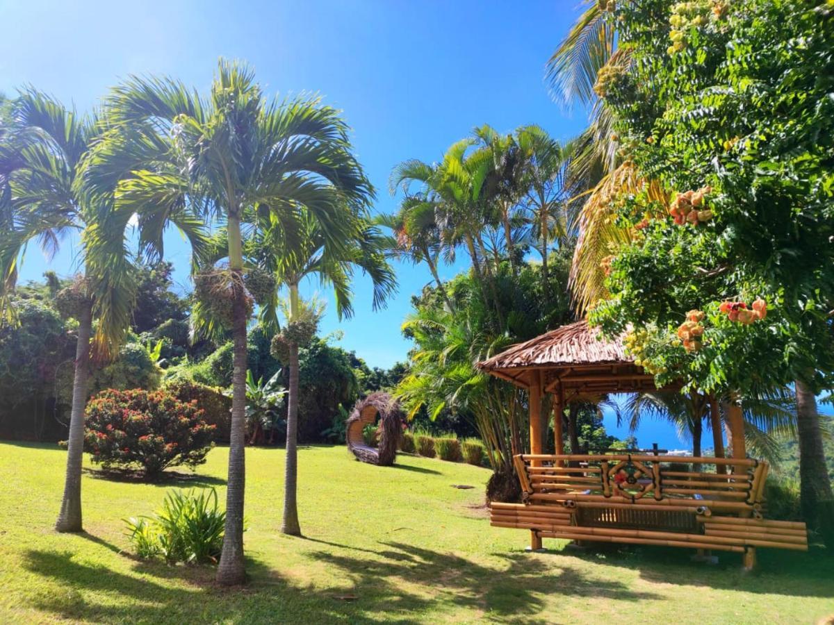 Gite 4 Etoiles, La Vieille Sucrerie St Claude Guadeloupe, Jacuzzi Spa Privatif, Vue Exceptionnelle Sur La Mer Des Caraibes Basse Terre Bagian luar foto