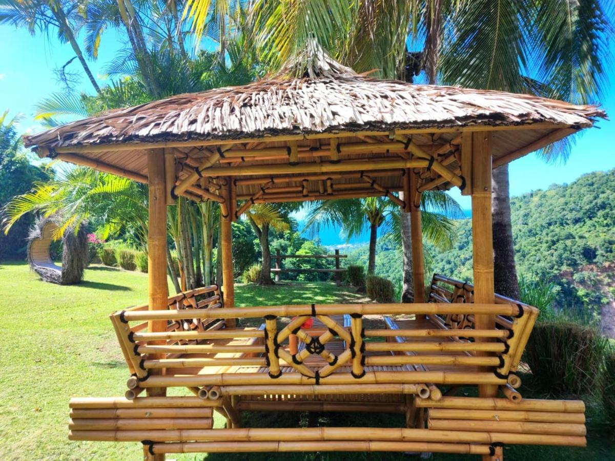 Gite 4 Etoiles, La Vieille Sucrerie St Claude Guadeloupe, Jacuzzi Spa Privatif, Vue Exceptionnelle Sur La Mer Des Caraibes Basse Terre Bagian luar foto