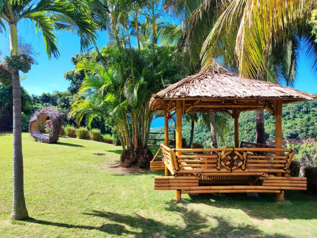 Gite 4 Etoiles, La Vieille Sucrerie St Claude Guadeloupe, Jacuzzi Spa Privatif, Vue Exceptionnelle Sur La Mer Des Caraibes Basse Terre Bagian luar foto