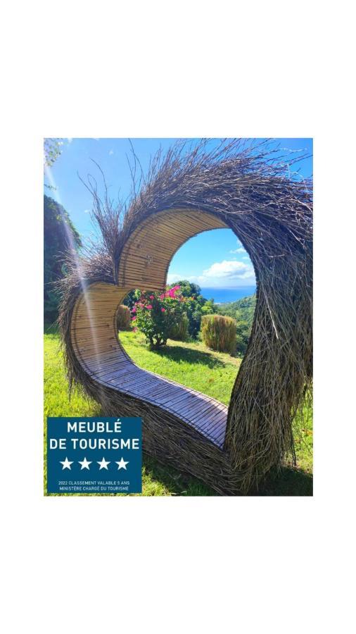 Gite 4 Etoiles, La Vieille Sucrerie St Claude Guadeloupe, Jacuzzi Spa Privatif, Vue Exceptionnelle Sur La Mer Des Caraibes Basse Terre Bagian luar foto