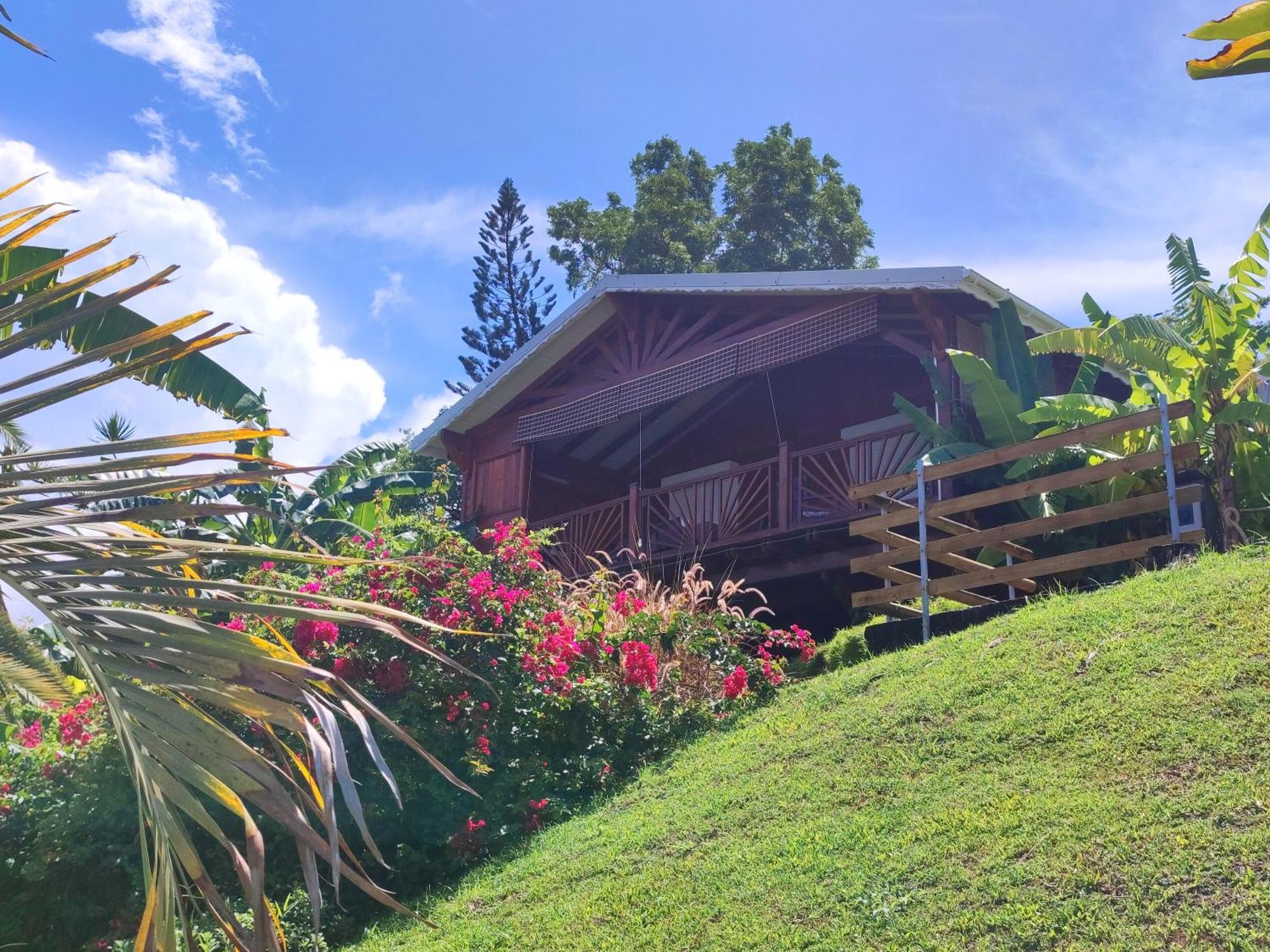 Gite 4 Etoiles, La Vieille Sucrerie St Claude Guadeloupe, Jacuzzi Spa Privatif, Vue Exceptionnelle Sur La Mer Des Caraibes Basse Terre Bagian luar foto